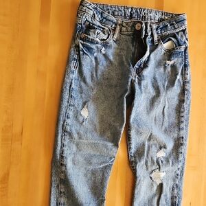 GAP Kids Distressed Blue Jeans